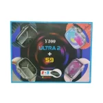 پک ساعت هوشمند Y300 Ultra 2 + S9 با ۴ ساعت هوشمند دیجیتال،(اصل)