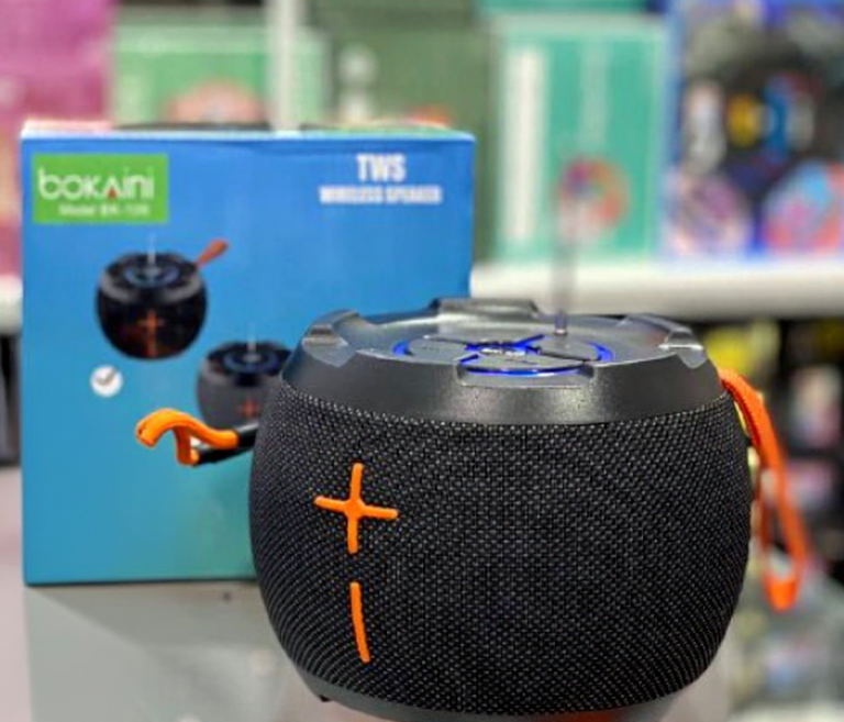 اسپیکر بلوتوثی قابل حمل بوکاینی Bokaini BK-106مدلTWS رنگ مشکی