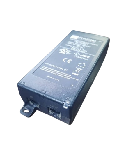 آداپتور و منبع تغذیه شبکه POE گیگابیتی 56 ولت 1.1 آمپر فیهانگ phihong مدل POE61U-560DG-W2