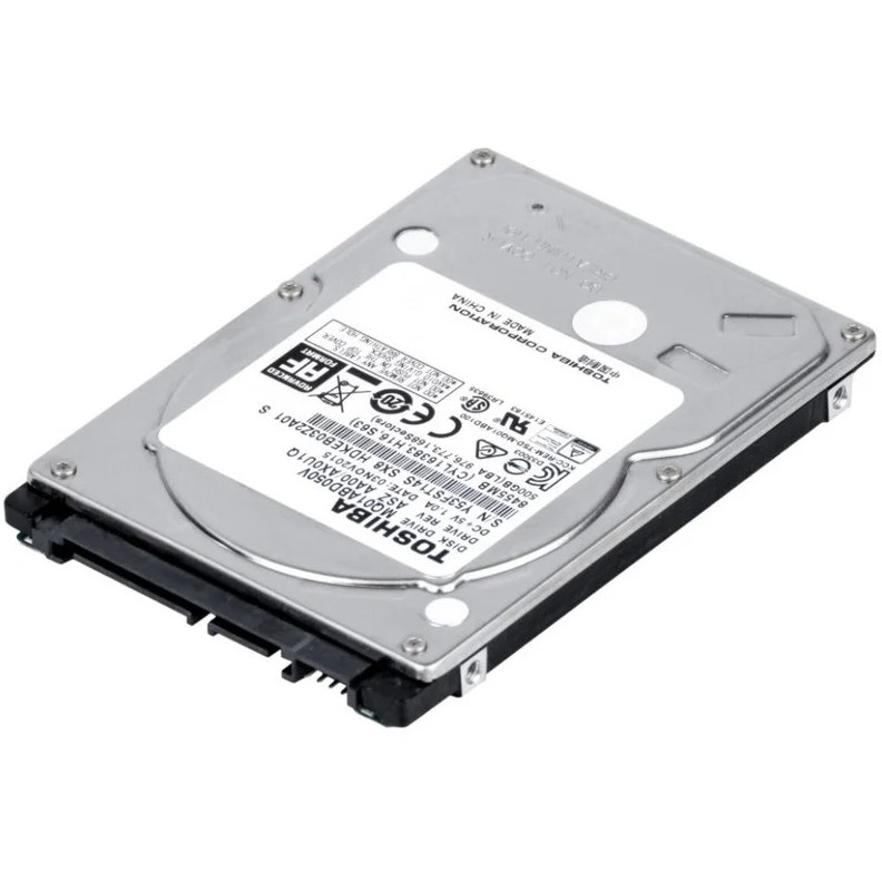هارددیسک لپتاپی 2.5 اینچ توشیبا SATA ظرفیت 1 ترابایت(کارکرده)