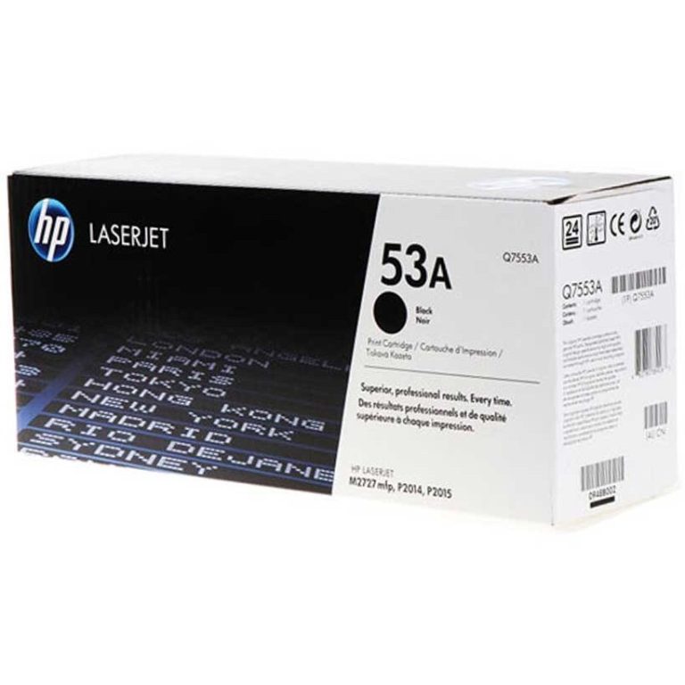 تونر کارتریج اچ پی 53A طرح درجه یک وارداتی استوک