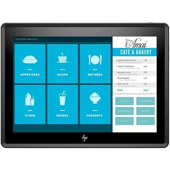 استوک hp Hp engage Go i5-7y57 8 GB 256 GB Intel 12.6′ fhd+ touch no key Black A++