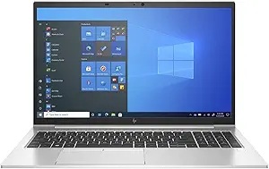 استوک hp elitebook 850 G8 i5-1145 G7 16 GB 256 GB intel iris 15.6″ FHD touch silver A++