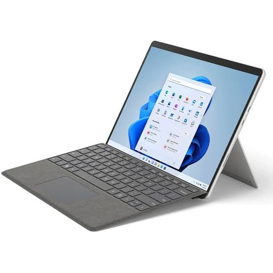 لپ تاپ استوک MICROSOFT pro8 i5-1145g7 16GB 256GB intel iris 13' 2k touch silver A++