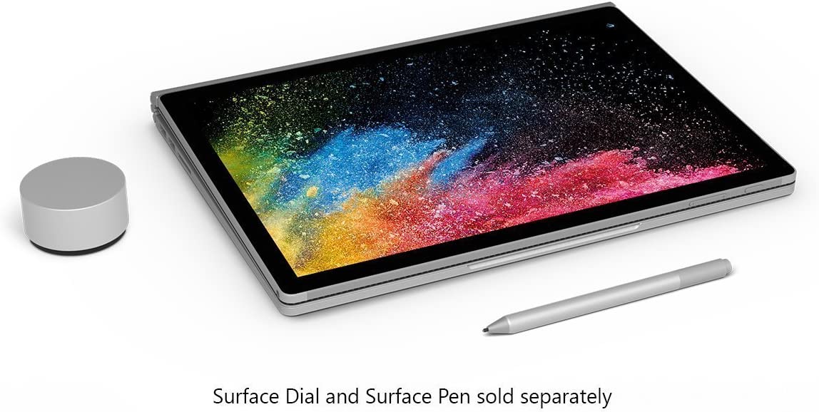 لپ تاپ تبلتی مایکروسافت سرفیس بوک 2|(در حدآکبند همراه با جعبه اورجینال) |Microsoft Surface Book 2 |Core i7 - Image 5