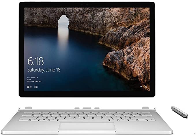 لپ تاپ مایکروسافت 13.3 اینچ سرفیس بوک 1 SurfaceBook1 |Core i7-6600U با 1 گیگابایت گرافیک Nvidia