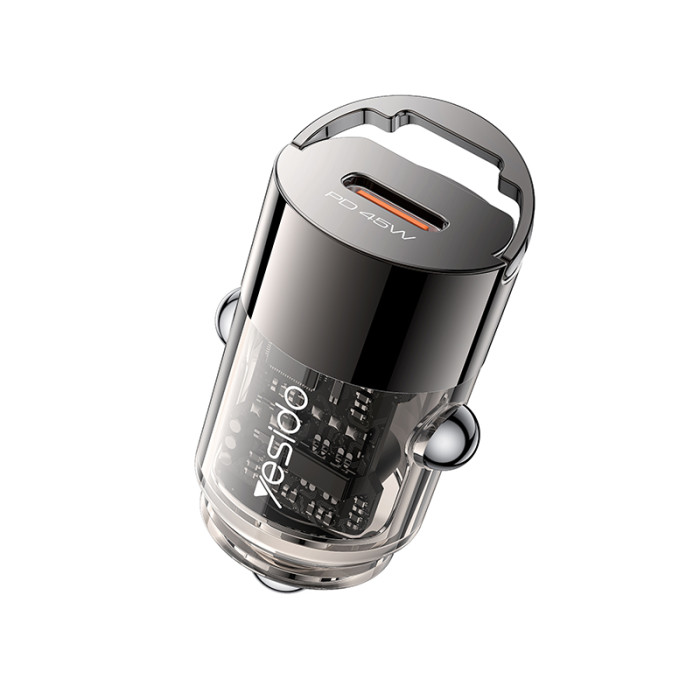 شارژر فندکی فست شارژ Yesido Y67 توان 45W – پورت USB-C