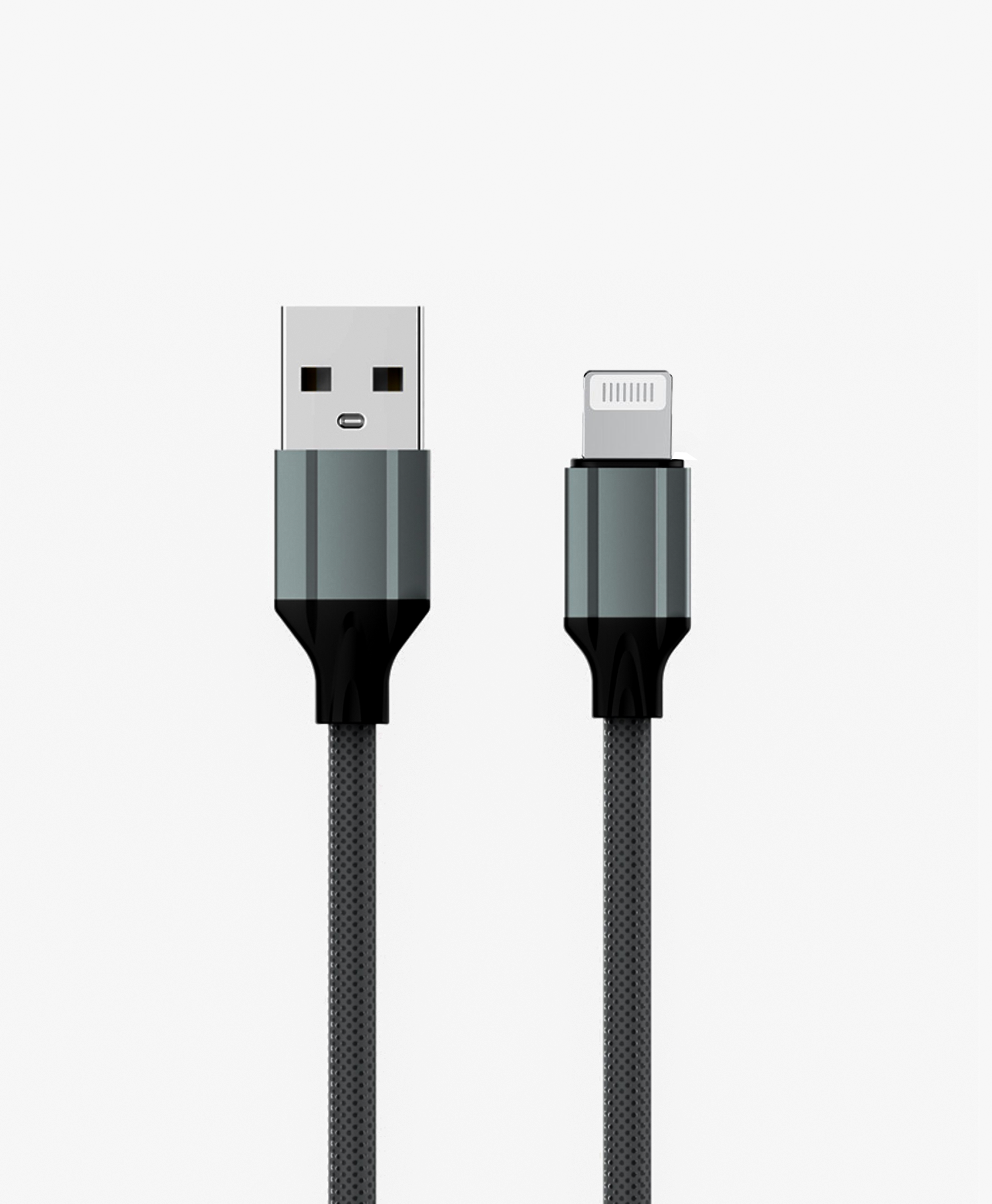 کابل Lightning الدینیو مدل Ldnio LS441 طول 1m(ترکیب رنگ خاکستری ومشکی)