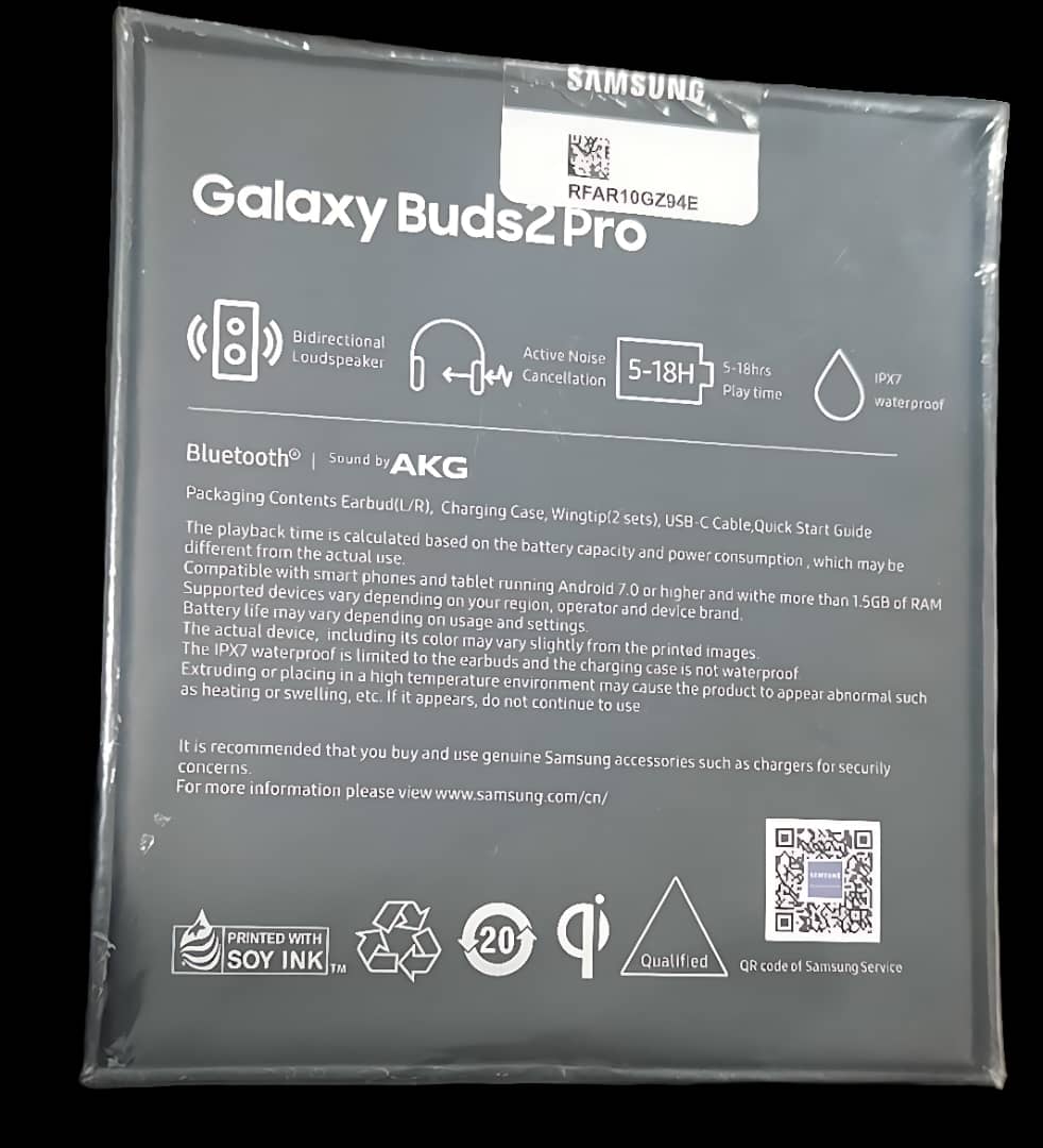 هدفون بیسیم سامسونگ مدل گلکسی بادز 2 پرو (غیر اصل)pro2 - Image 2