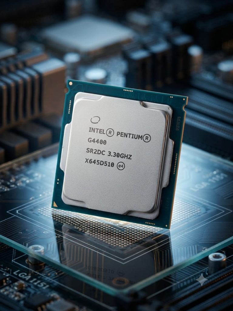 cpu پردازنده مرکزی اینتل سری Pentium مدل G4400 (تری) (Tray – بدون جعبه)