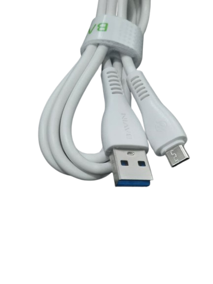 کابل شارژ و انتقال داده Micro باوین BAVIN مدل CB-195 (طول یک متری)