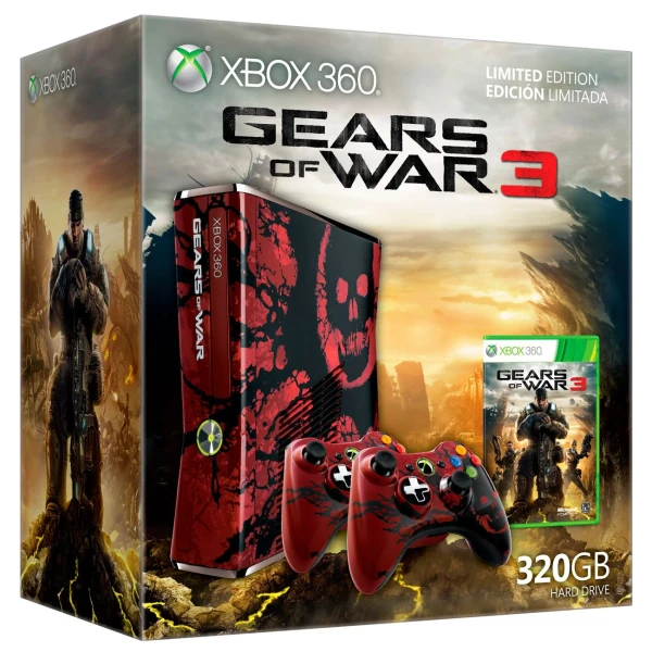 کنسول ایکس باکس Xbox 360 کلکسیونی gears of war (خراب فقط به عنوان ماکت) - Image 4