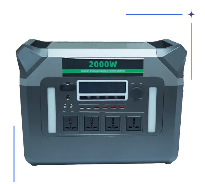 پاور استیشن 2000 وات UPS مخصوص میز تعمیرات و مصارف داخلی