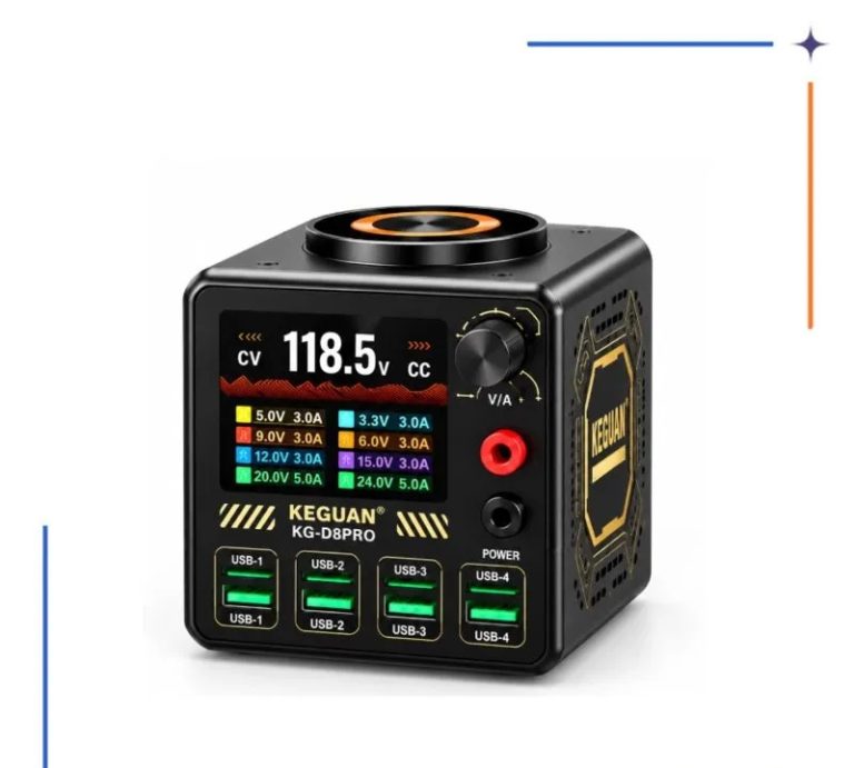 منبع تغذیه و مولتی شارژ کگوان KG-D8 Pro