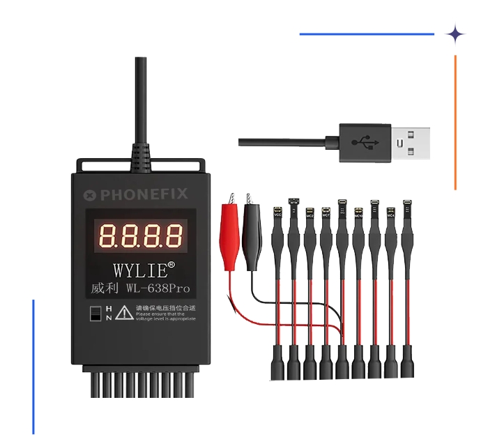 کابل پاور WYLIE WL-638 PRO