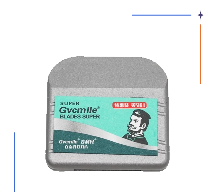 دسته تیغ و تیغ فلزی HERO
