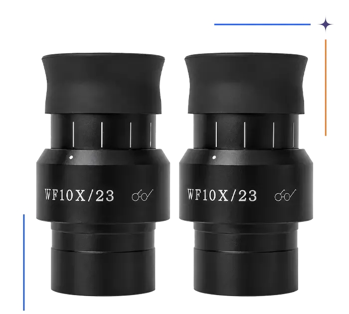 لنز ارتقا زوم و کیفیت دید (2تایی) WF10X/23