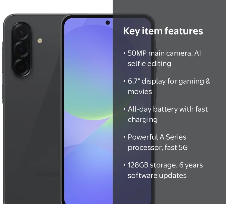 SAMSUNG A36 128 R8 VI - Image 2