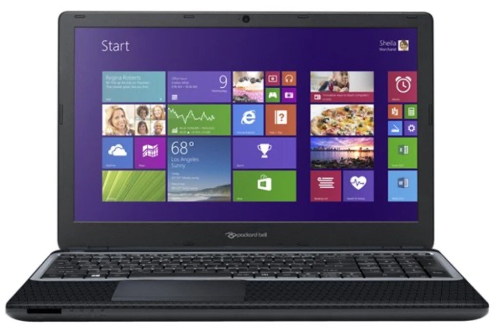 لپتاپ Packard Bell EasyNote(under Acer license ) TE69KB(پردازنده (CPU): AMD Dual- E1-2500 )(core i5 2550k)